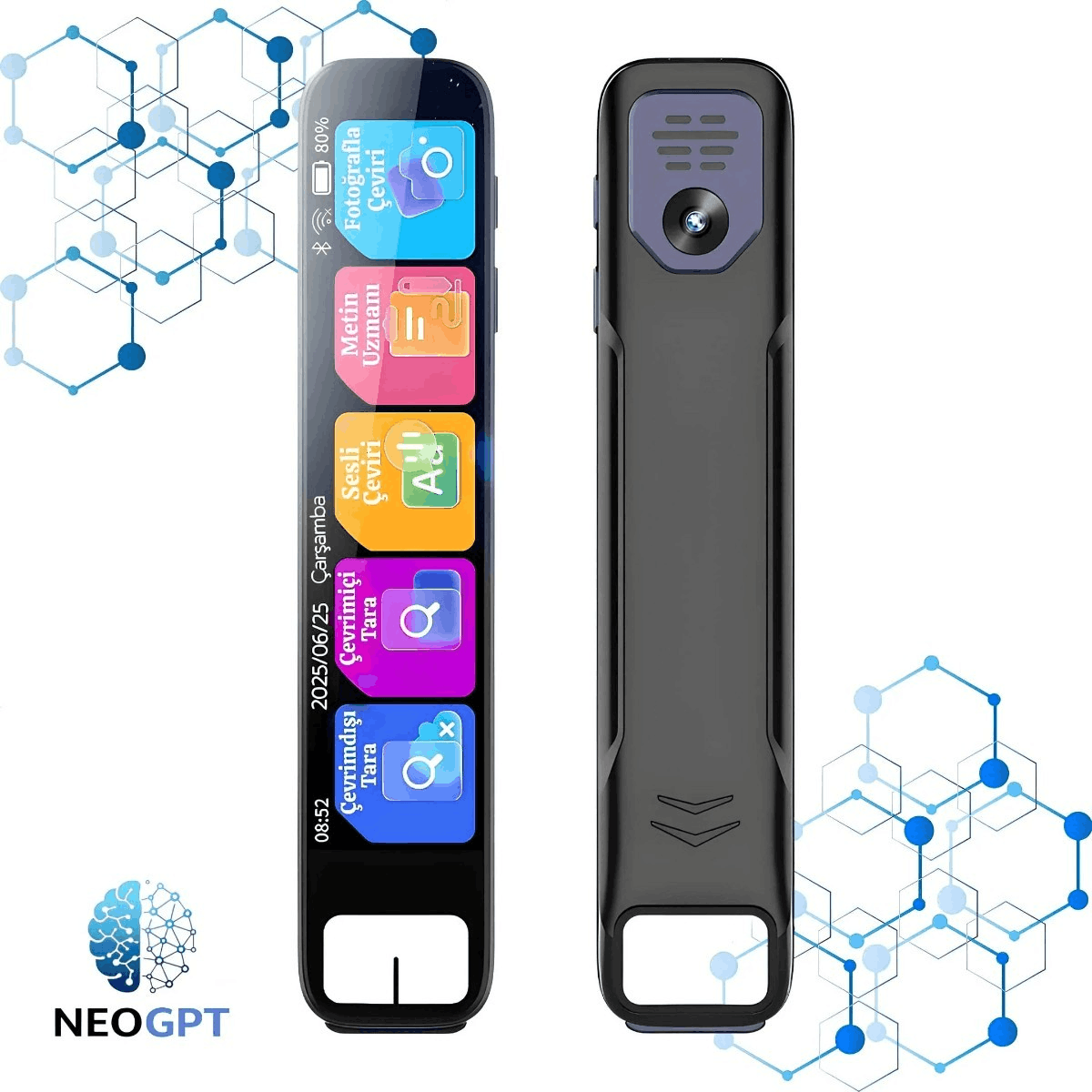 NeoGPT™ – Yapay Zeka Destekli Akıllı Kalem (150 Dil + ChatGPT Desteği)